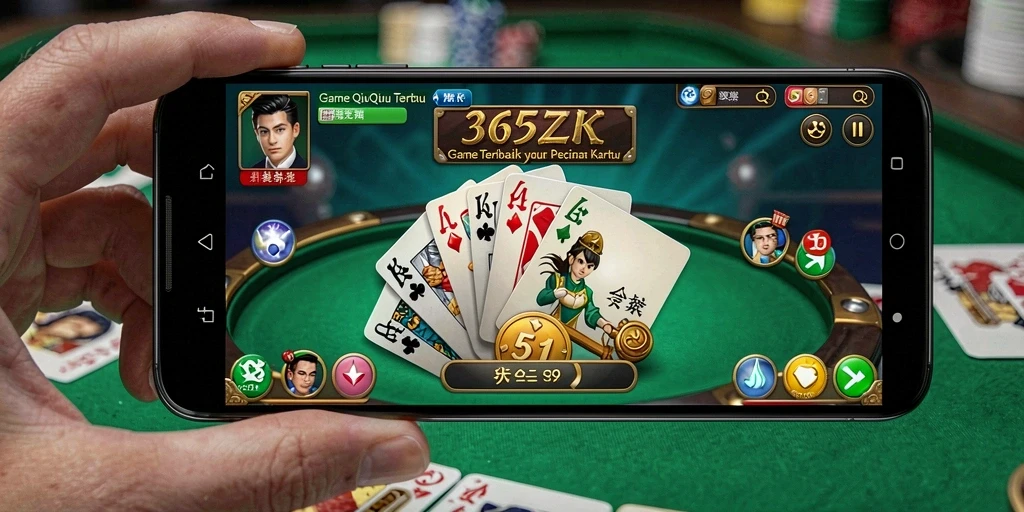 Tampilan gameplay seru dalam <strong>365ZK</strong> saat bermain QiuQiu.
