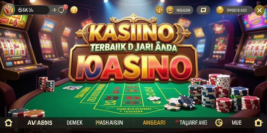 Tampilan gameplay menarik di aplikasi Kasino 66K.