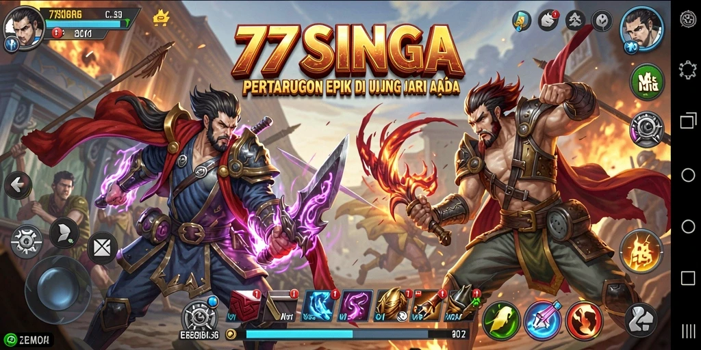 Gameplay seru dan grafis memukau dalam 77SINGA.