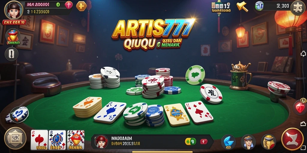 Tampilan gameplay seru QiuQiu di ARTIS777.