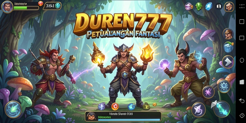 Tampilan gameplay DUREN777 yang menampilkan momen petualangan luar biasa.