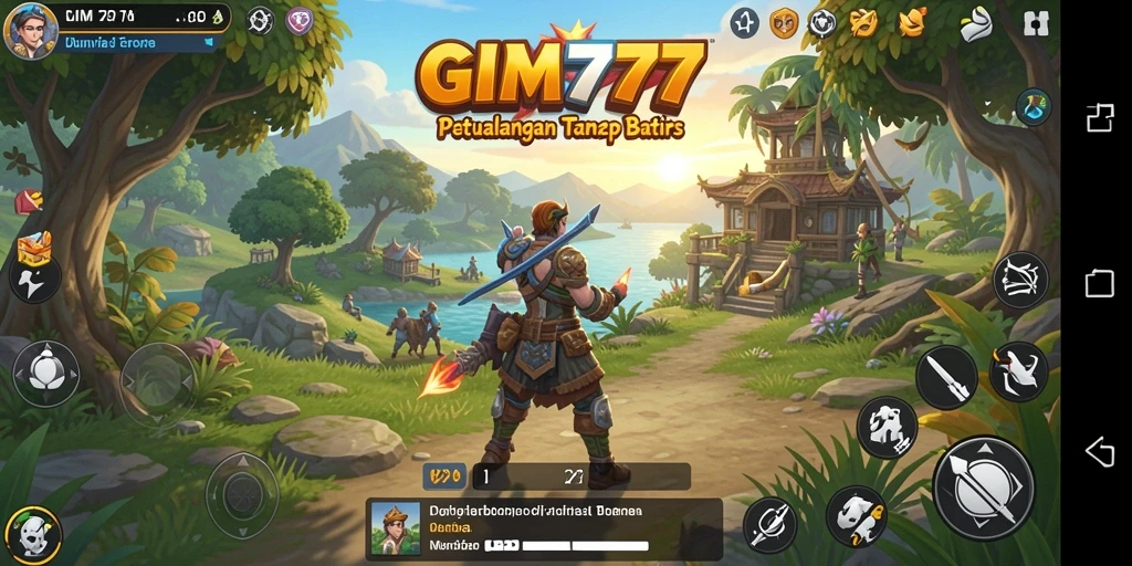 Tampilan gameplay GIM777 yang menakjubkan di dunia terbuka.