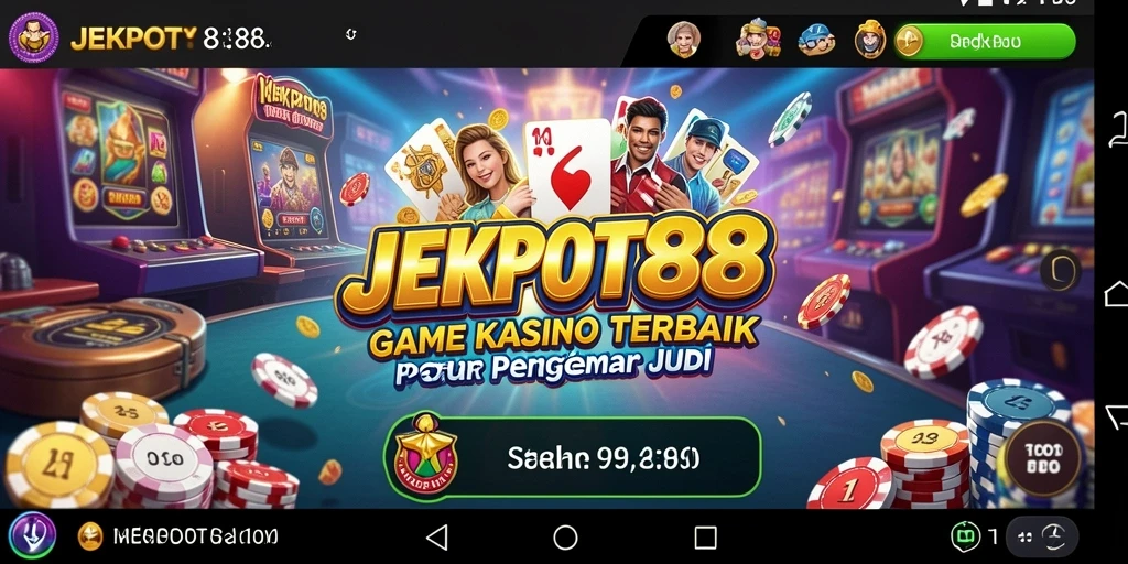 Tampilan gameplay menarik di JEKPOT88 dengan grafis berkelas.