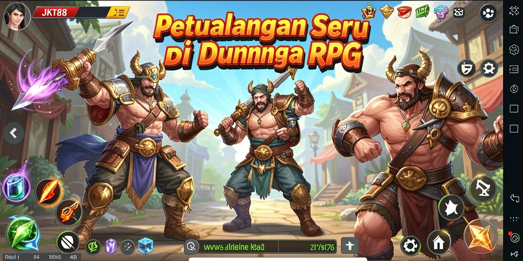 Tampilan gameplay JKT88 yang menakjubkan dan penuh aksi.