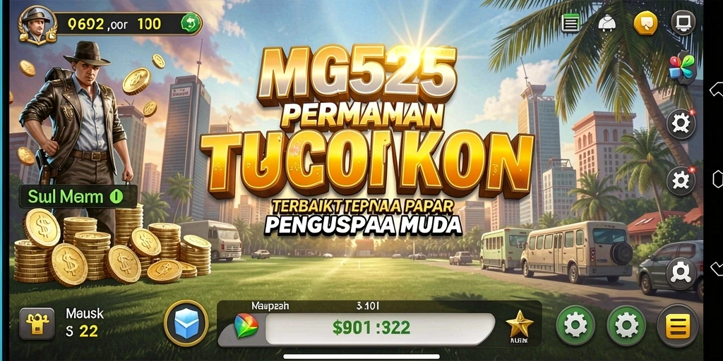 Tampilan gameplay MG525 yang menarik dan strategis.