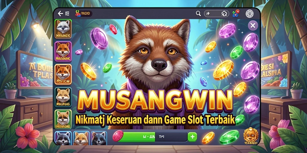 Gameplay seru dari MUSANGWIN yang menampilkan slot menarik.