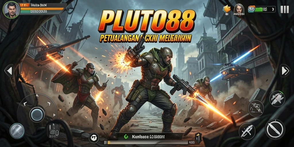 Tampilan gameplay mendebarkan di PLUTO88 dengan aksi tak terduga.