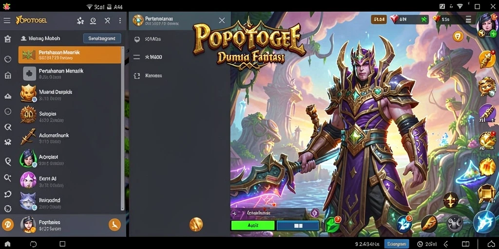 Screenshot POPOTOGEL menampilkan momen menegangkan dalam pertahanan Tower Defense.