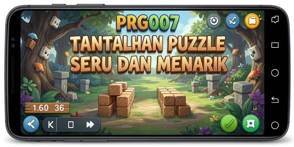 Tampilan gameplay yang menarik dan menantang dari PRG007.