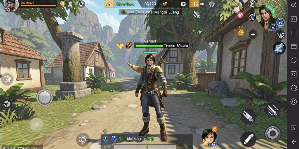 Tampilan menarik dari gameplay QQ1221 yang seru dan menghibur.
