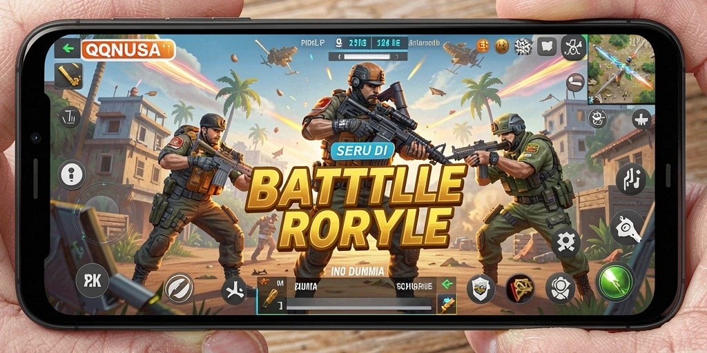 Gameplay seru dalam QQNUSA dengan grafis menawan.