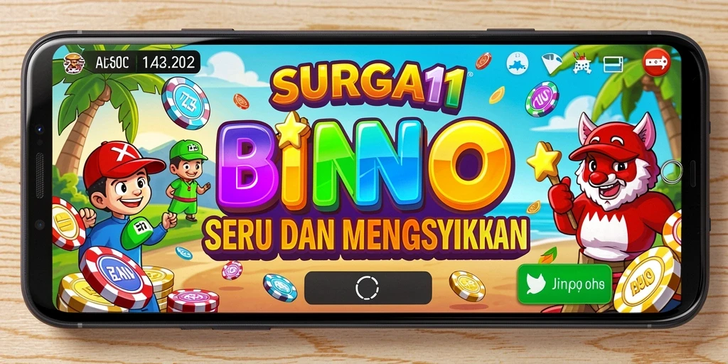 Screenshot gameplay <strong>SURGA11</strong> menampilkan serunya permainan Bingo.