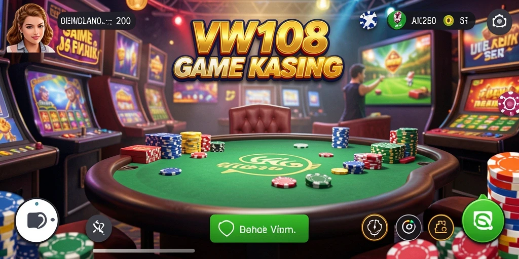 Tampilan gameplay VW108 yang menarik dalam permainan Kasino.